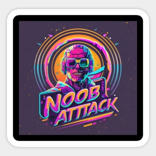 Noob Attack Character Roblox Sticker